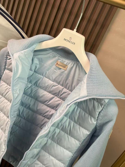 MONC STRICKJACKE BABYBLUE