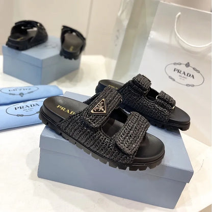 PRD RAFFIA SANDALS