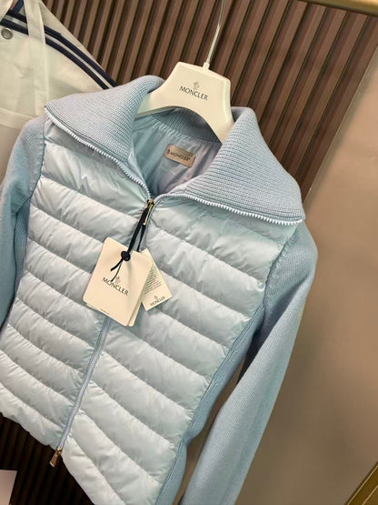 MONC STRICKJACKE BABYBLUE