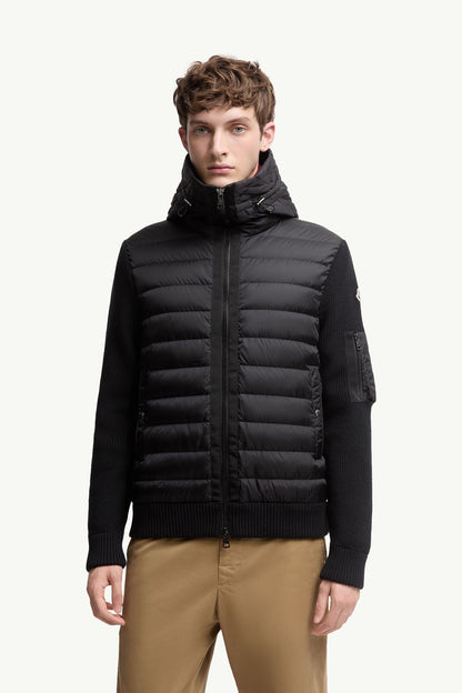 Monc Strickjacke mit Kapuze