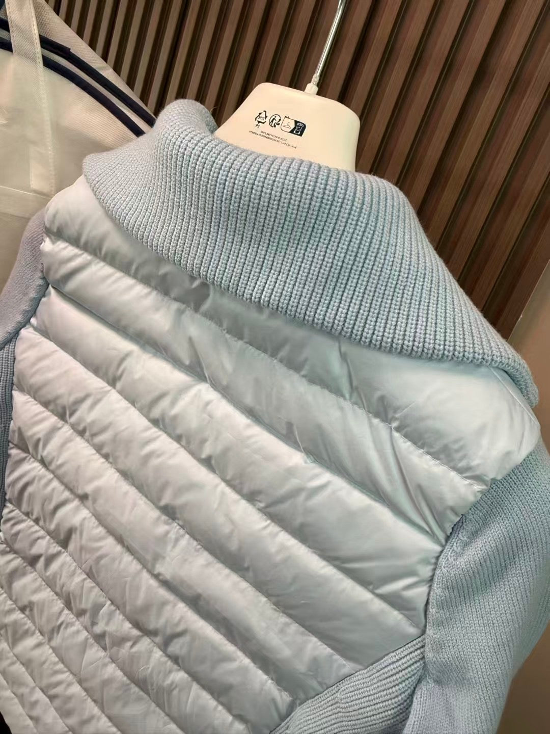 MONC STRICKJACKE BABYBLUE