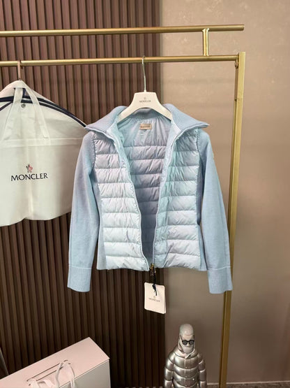 MONC STRICKJACKE BABYBLUE