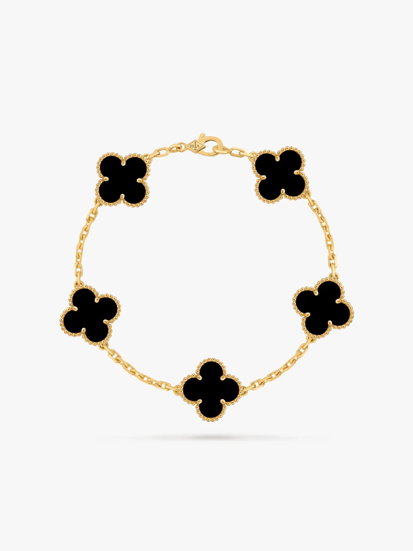 Clover black- Armband