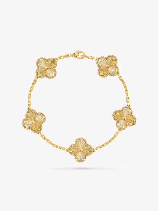 Clover gold - Armband