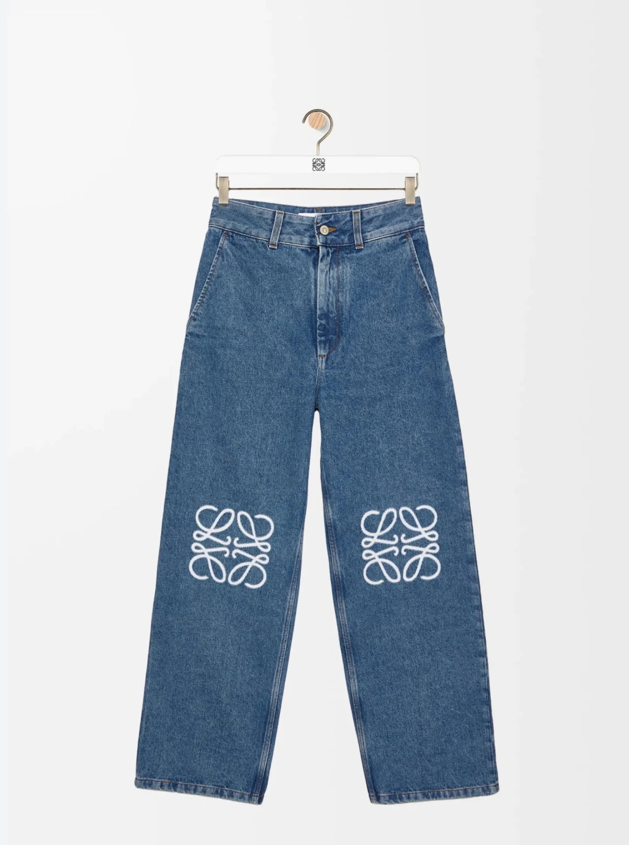 KNEE PATTERN JEANS