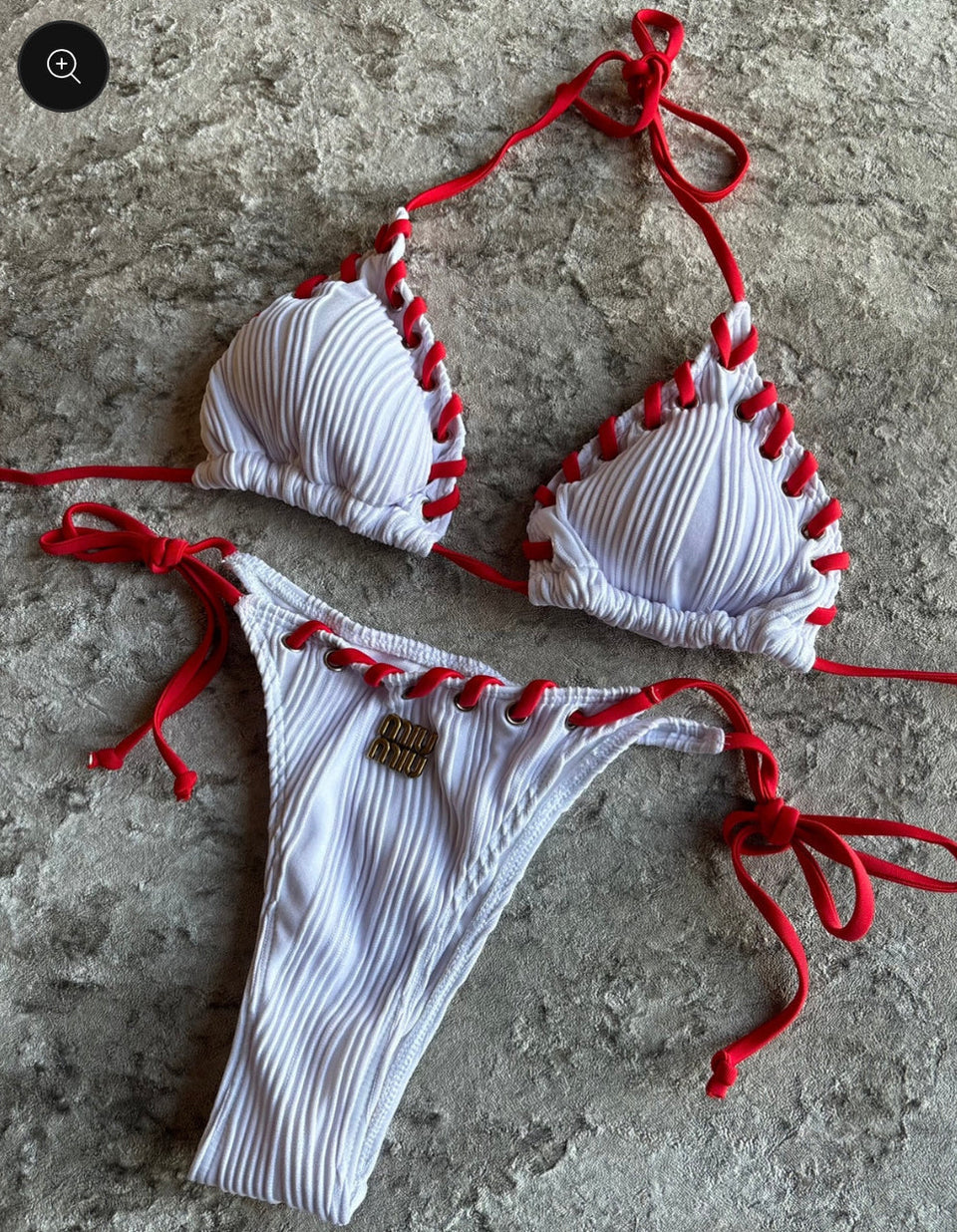 MIUE WHITE BIKINI