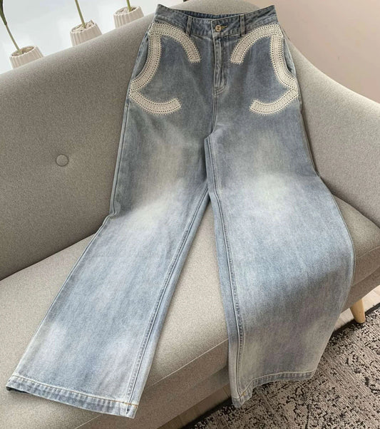 CC WIDE LEG JEANS
