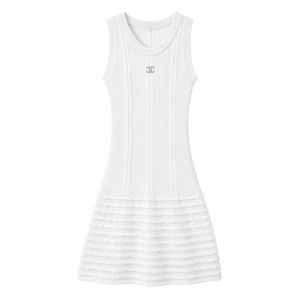 C A-LINE WHITE DRESS