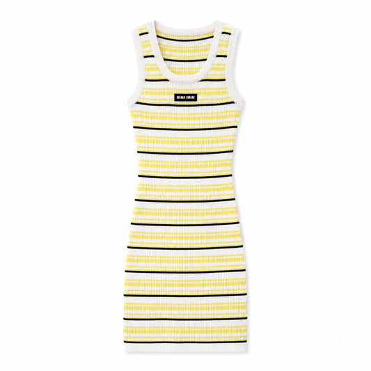 MIU YELLOW DRESS