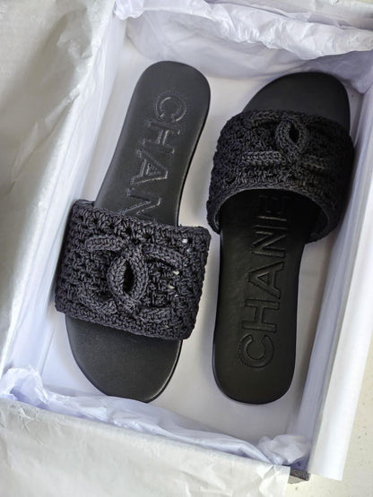 CC RAFFIA SLIDE