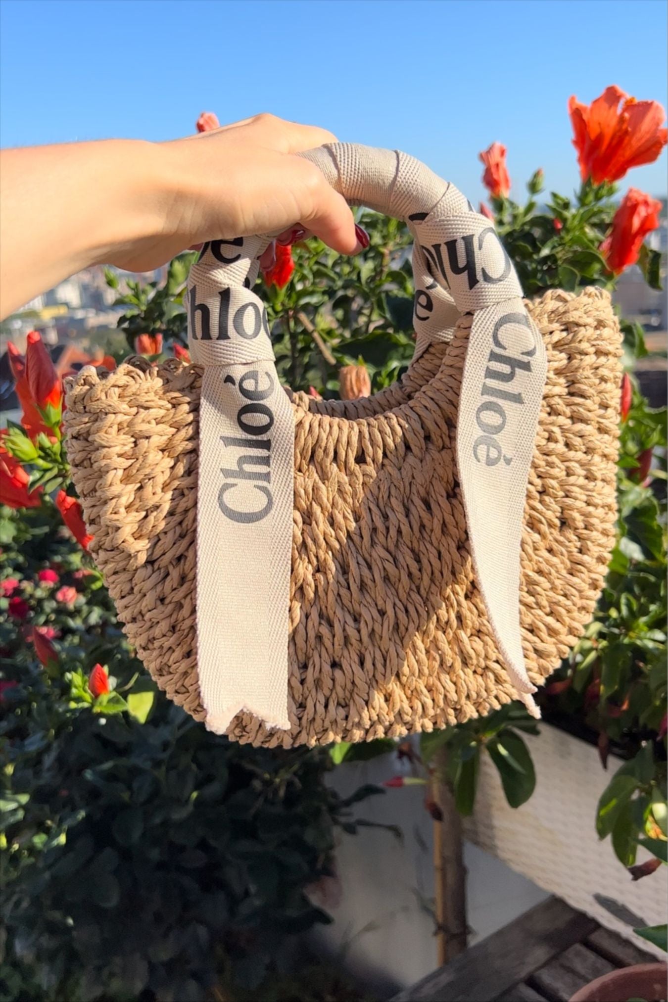 CHLOE BEACH BAG