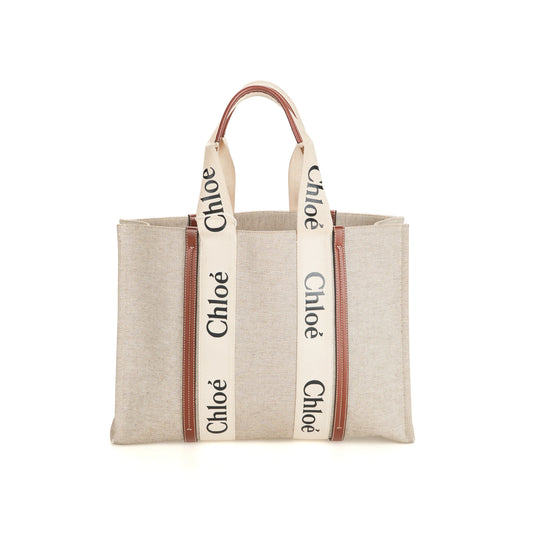 CHLO WOODY TOTE BAG