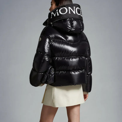 HOODED LETTER COAT