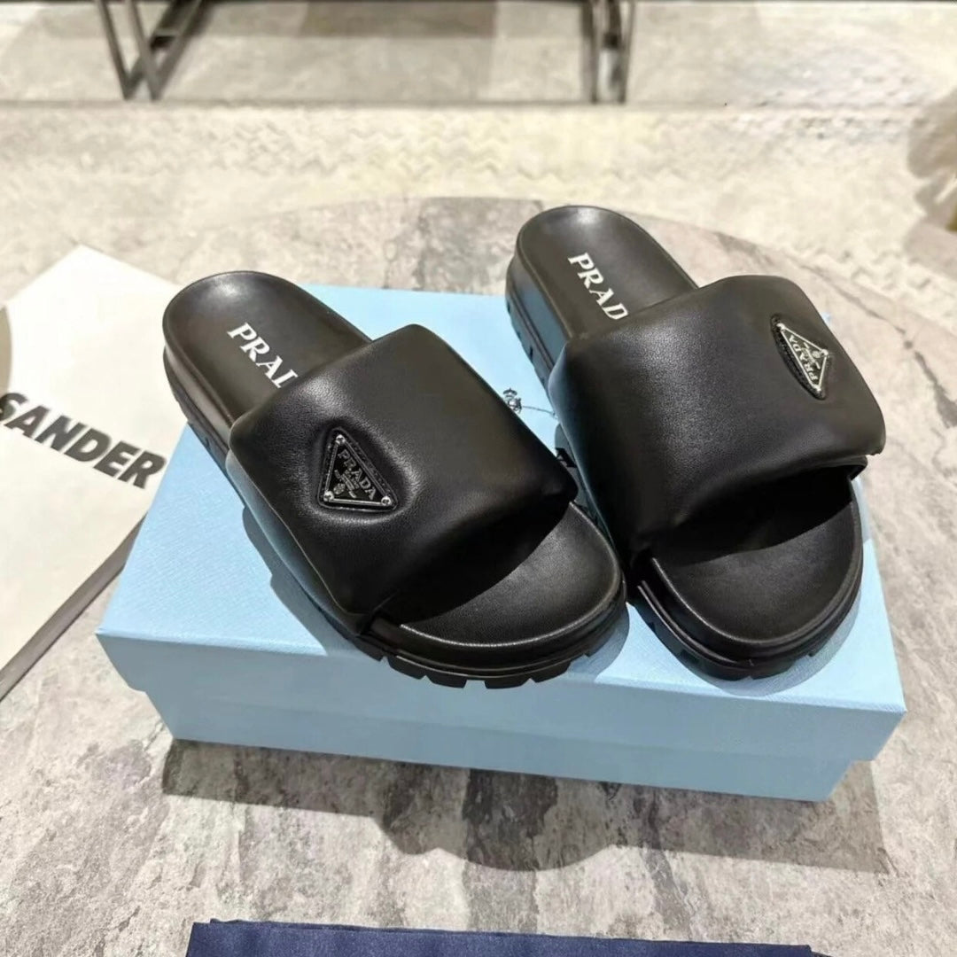 QUILTED SANDALS